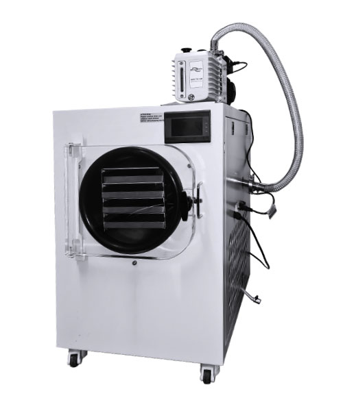 vacuum pump lab freeze dryer efficiency