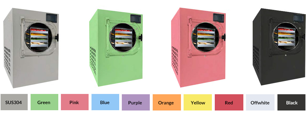 home freeze dryer FFJ400 colour options