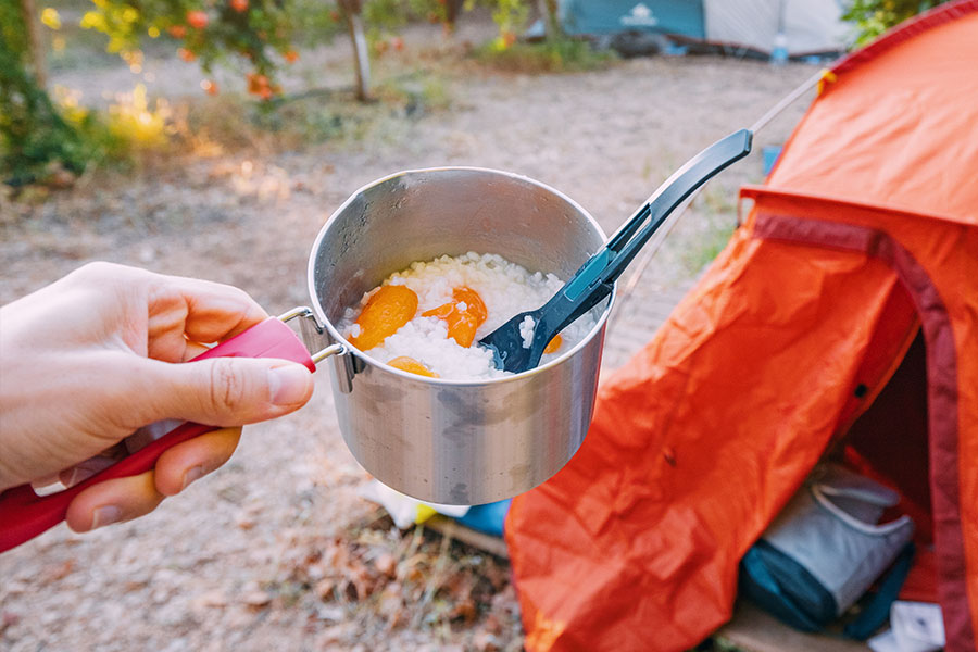 freeze dried instant vegetarian breakfast