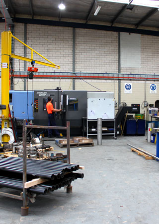 Doosan Puma lathe CNC turning facility