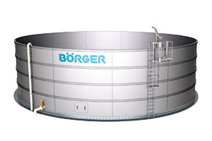 fermentation storage tank for biogas production