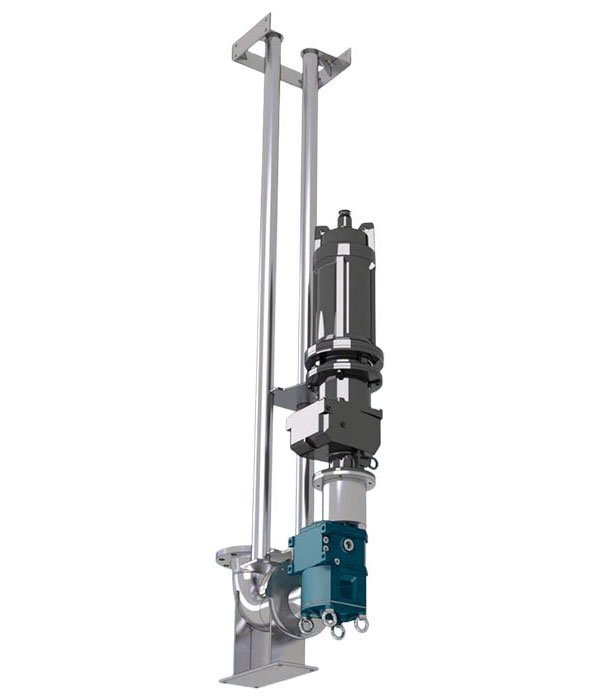 submerged water pump