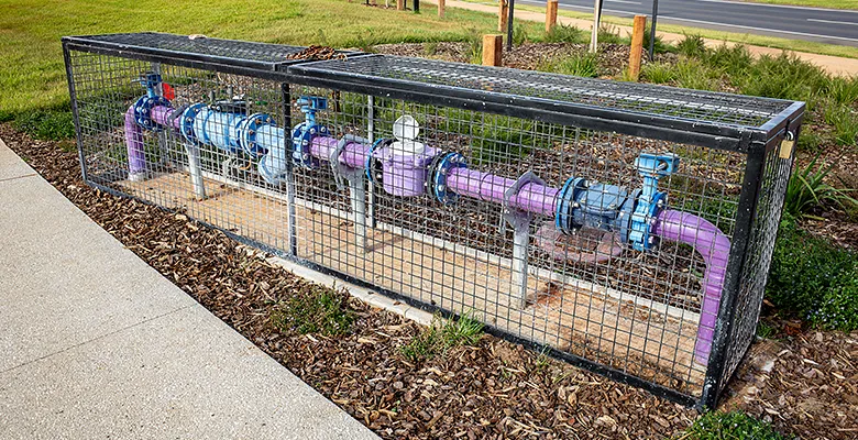 purple pipe recycled water irrigation system
