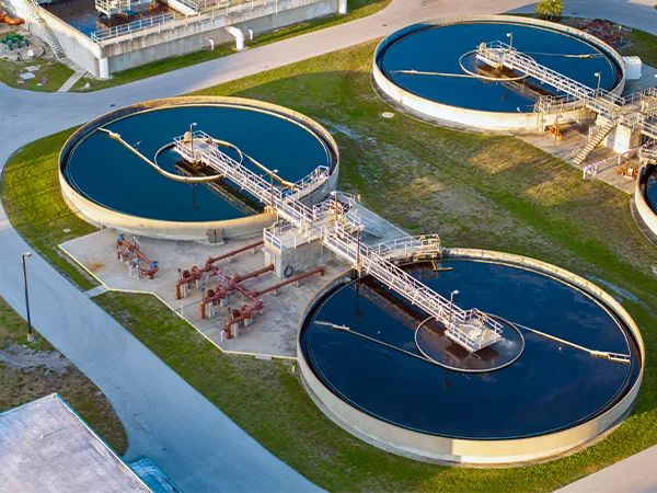 municipal wastewater recycling facility