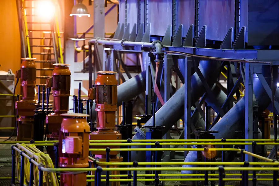 vertical water pumps for gold refinery