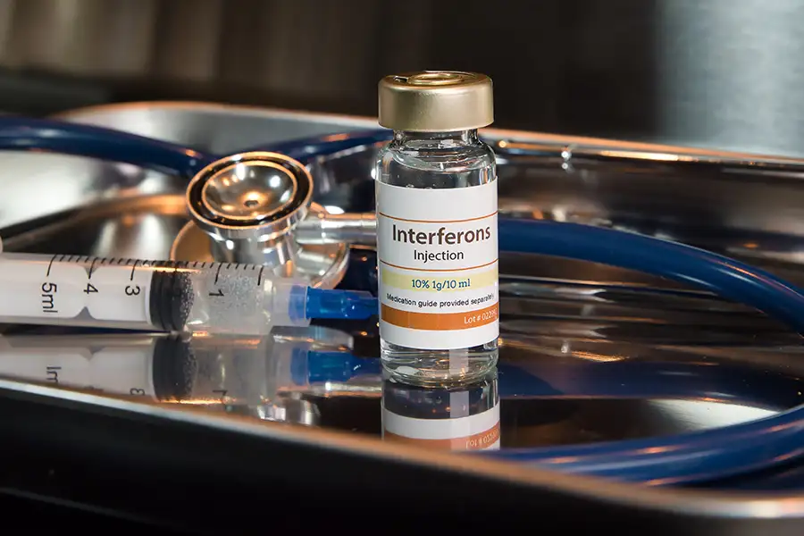 lyophilised interferon extraction samples