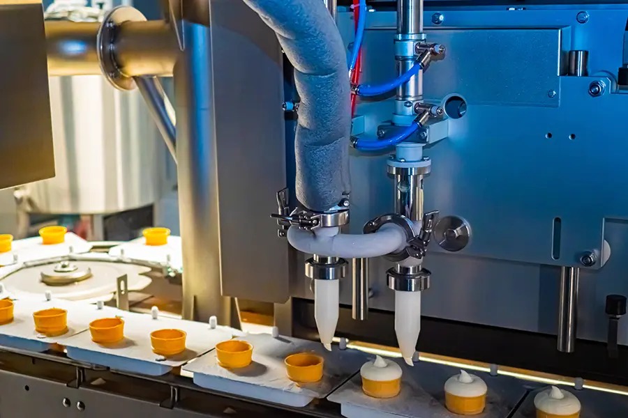 freeze dried probiotic ice cream production