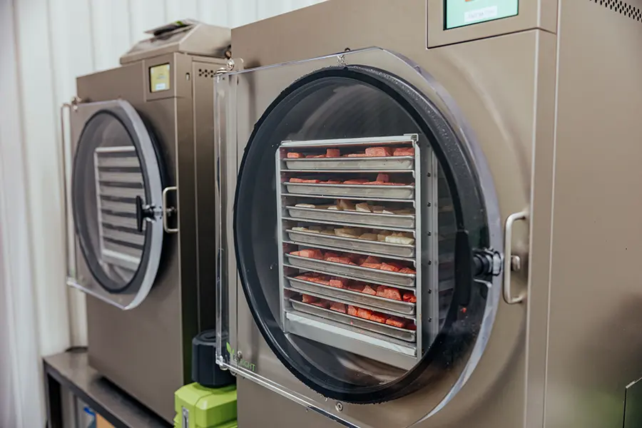 freeze drying fruit products